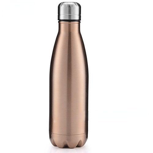 350/500/750/1000ml Double Wall Stainless Steel Water Bottle Thermos Bottle Keep Hot and Cold Insulated Vacuum Flask Sport Stainless Steel Double Wall Insulated Water Bottle for Travel