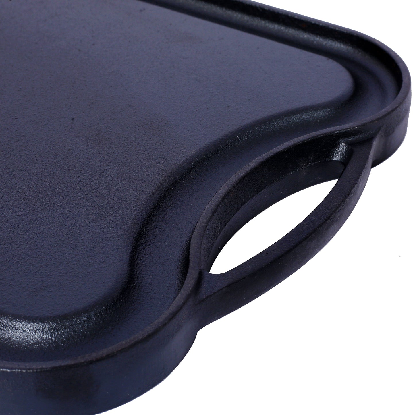 Pre-Seasoned Cast Iron Reversible Rectangular Grill/Griddle