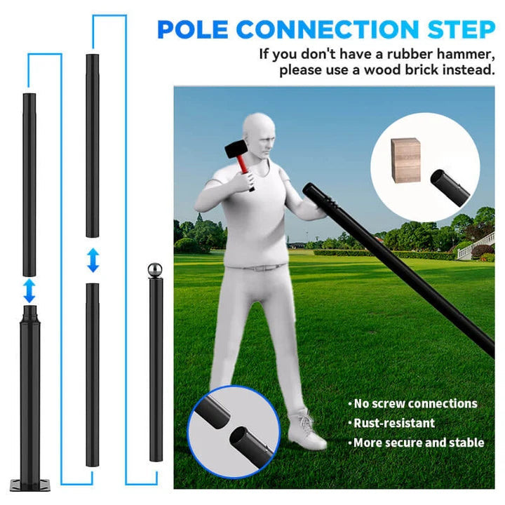 1400W solar street light with pole -30,000lumens