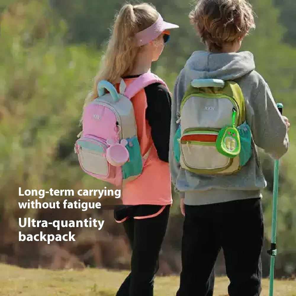 Children's Outdoor Backpack Travel Spring Outing Hiking Climbing Lightweight Backpack