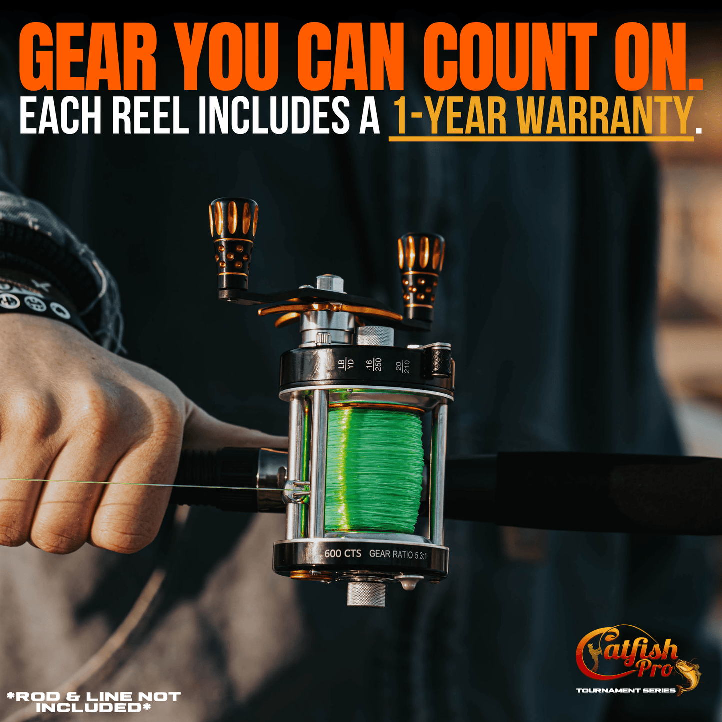 600CTS Round Baitcaster Reel