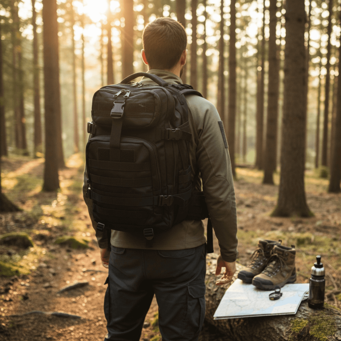 XGear Tactical Small 30L Tactical Backpack Survival Bag