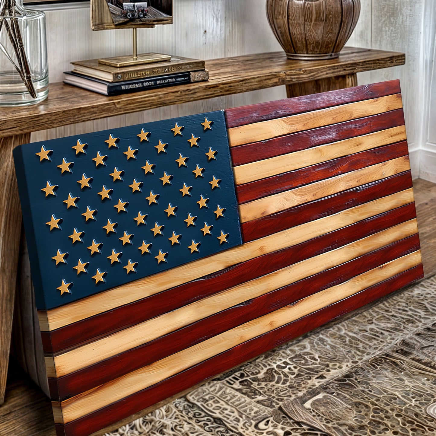 Old Glory American Flag Wall Art II