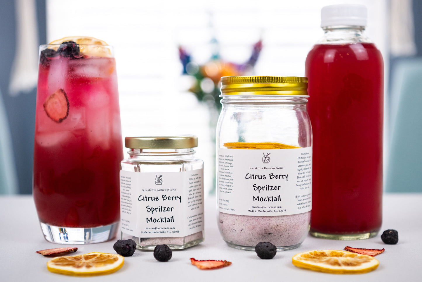 Mocktail Infusion Kit – Alcohol-Free Drink Mix Gift for All Ages