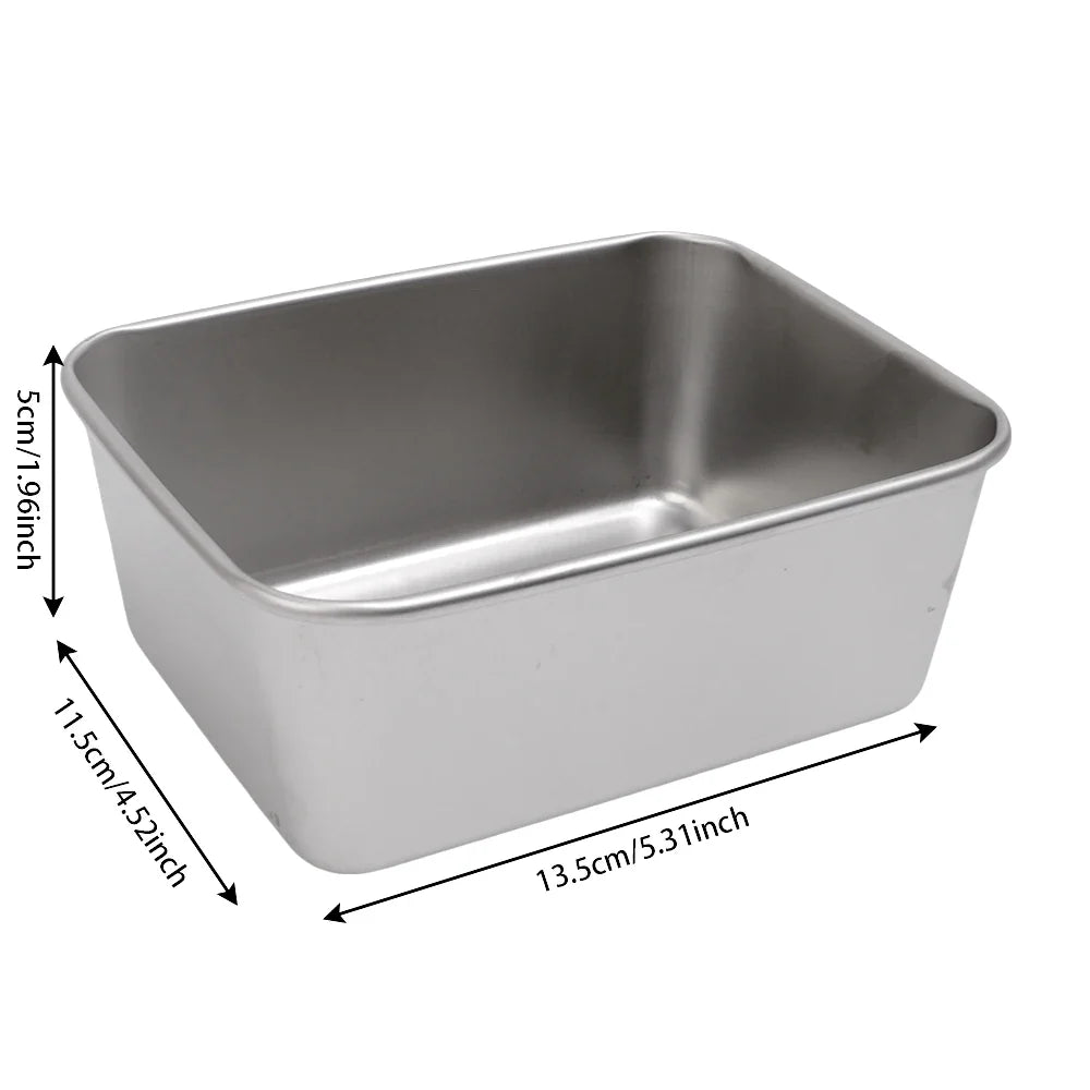 304 Stainless Steel Airtight Food Storage Container | Lunch Bento Box with Lid