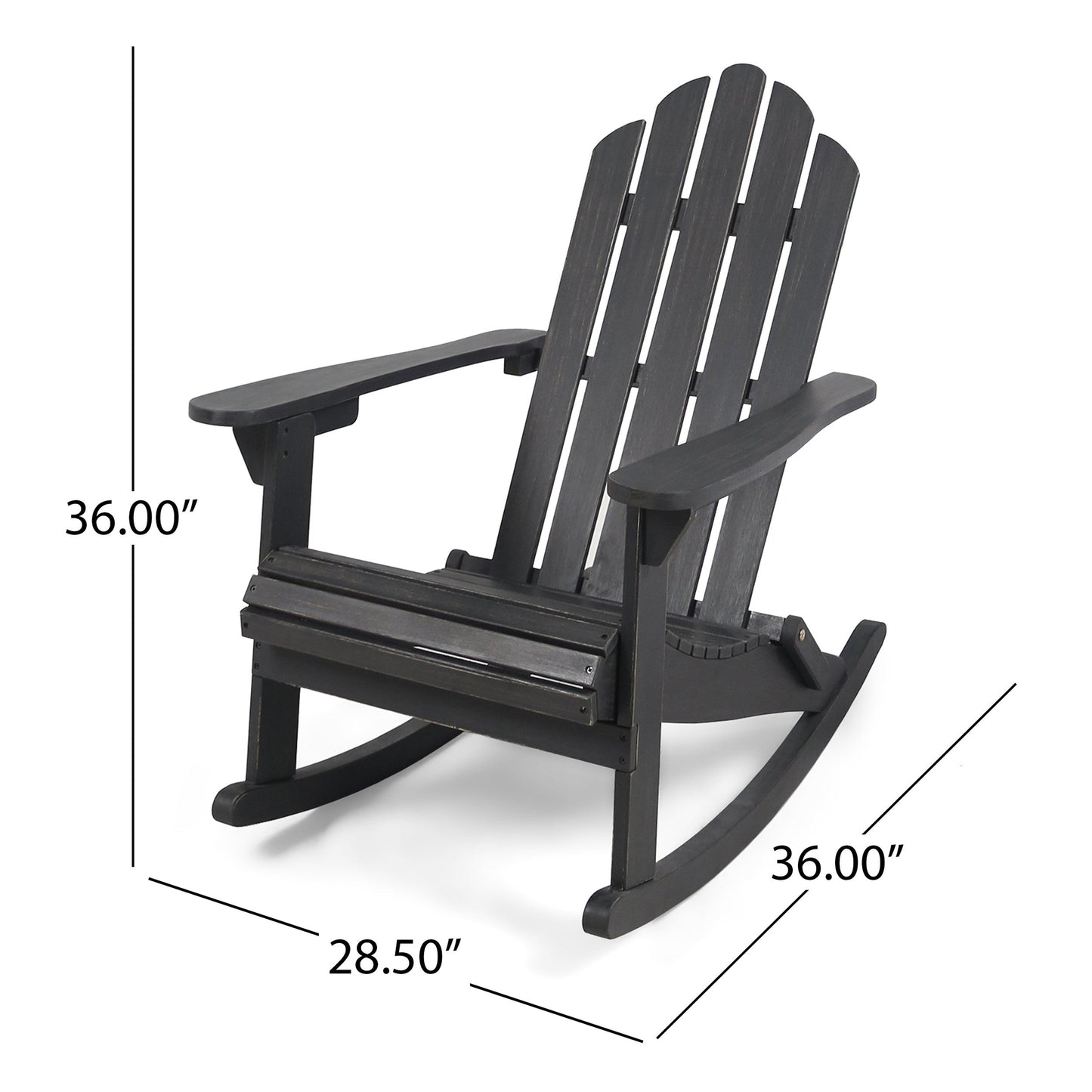 Hollywood Adirondack Rocking Chair