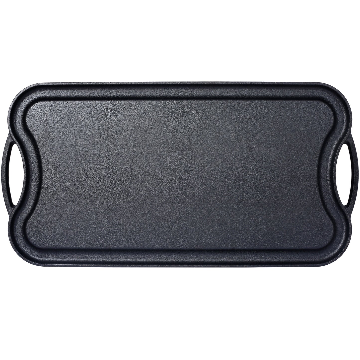 Pre-Seasoned Cast Iron Reversible Rectangular Grill/Griddle