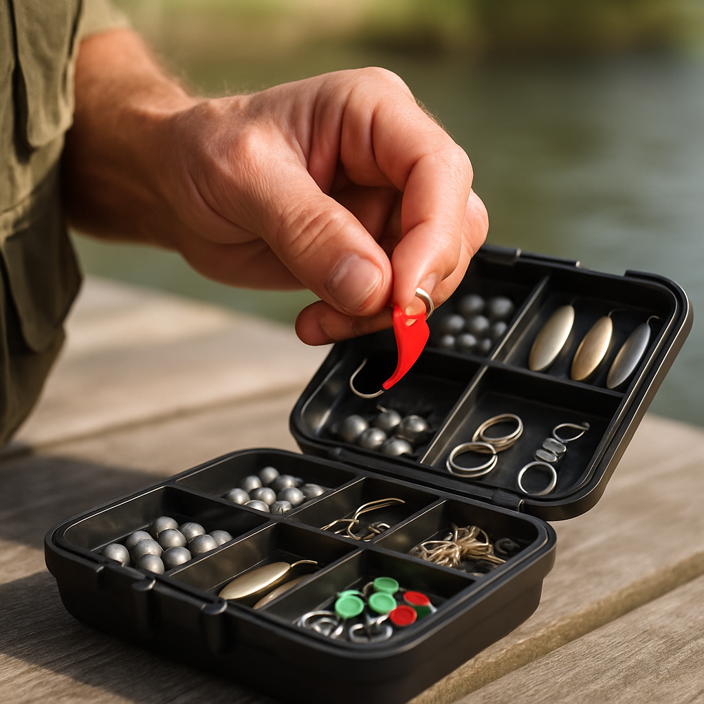 Fishing Kit with Tackle Box, Portable Set