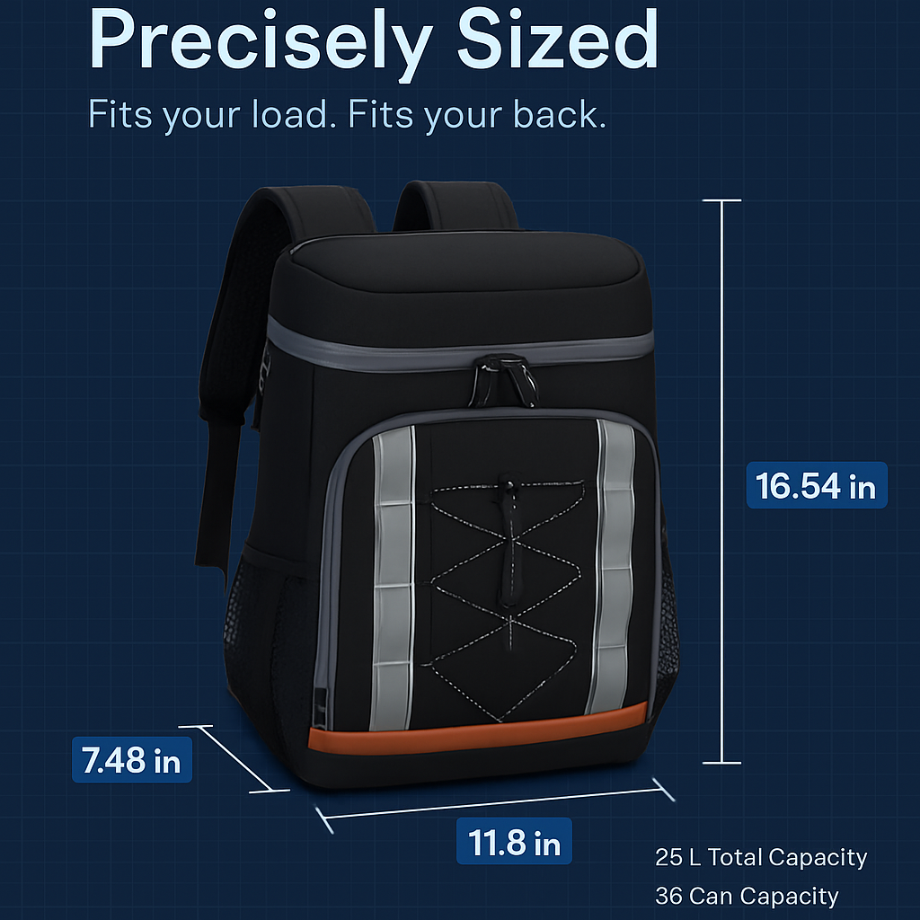 Cooler Backpack Insulated for Picnics and Travel