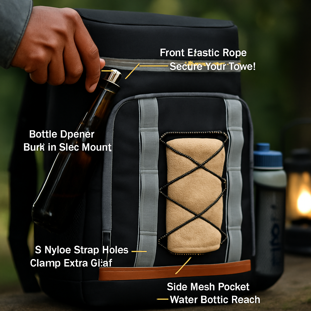 Cooler Backpack Insulated for Picnics and Travel