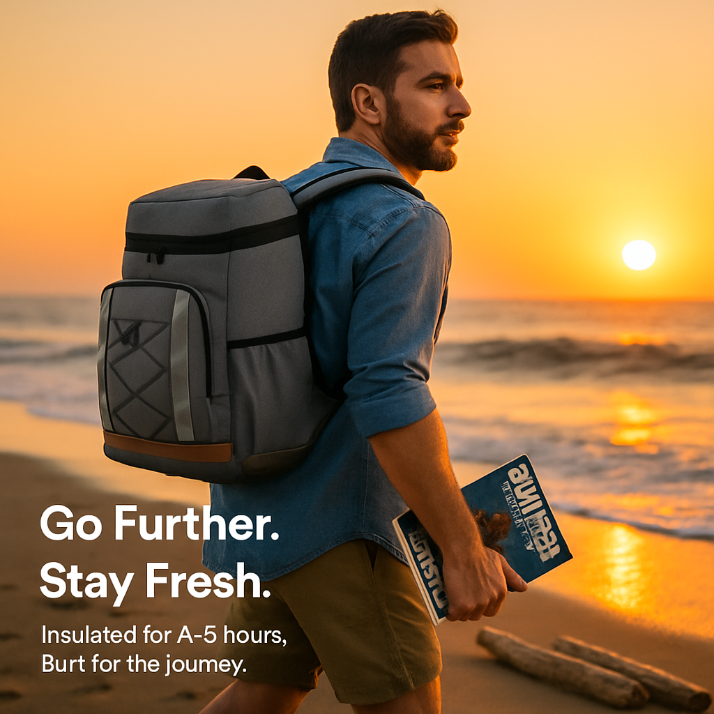 Cooler Backpack Insulated for Picnics and Travel