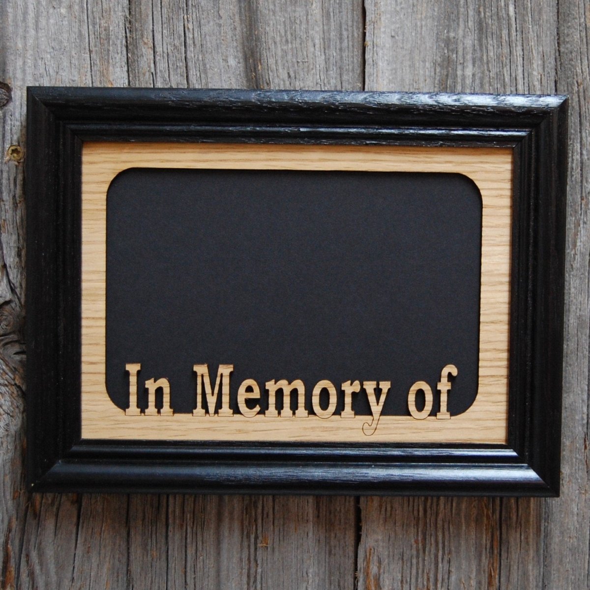 In Memory Of Picture Frame - 5x7 Frame Hold 4x6 Photo