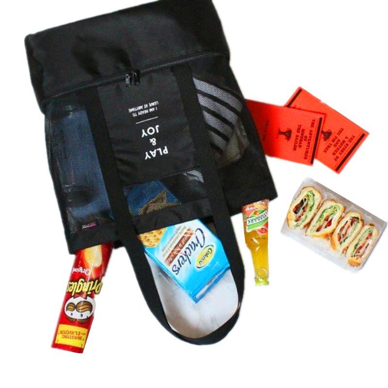 Picnic Cooler Bag Portable Food Beer Cooler Multifunction Hands Baby Diaper Bags Bottles Food Organizer Ice Bag