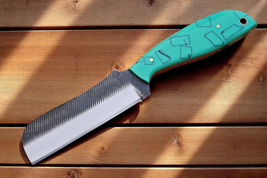 Cowboy Bull Cutter Knife – Resin Handle