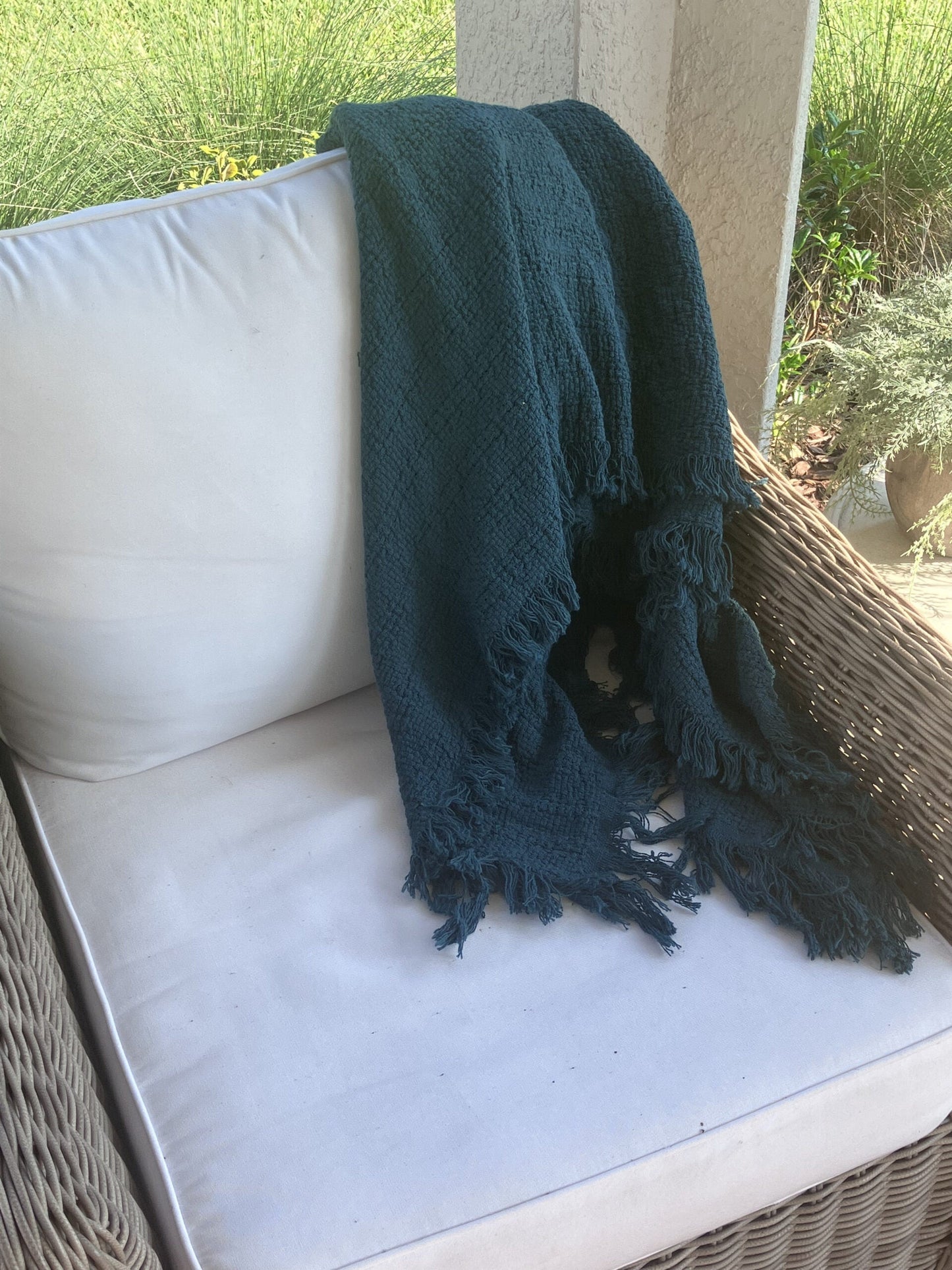 100% Cotton Throw Blankets 52" x 65"