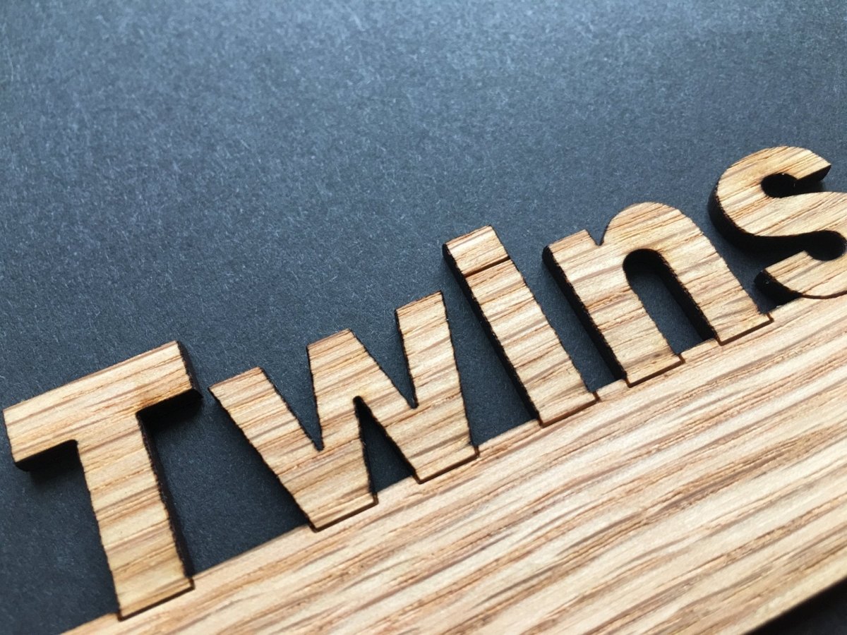 Twins Picture Frame - 5x7 Frame Hold 4x6 Photo
